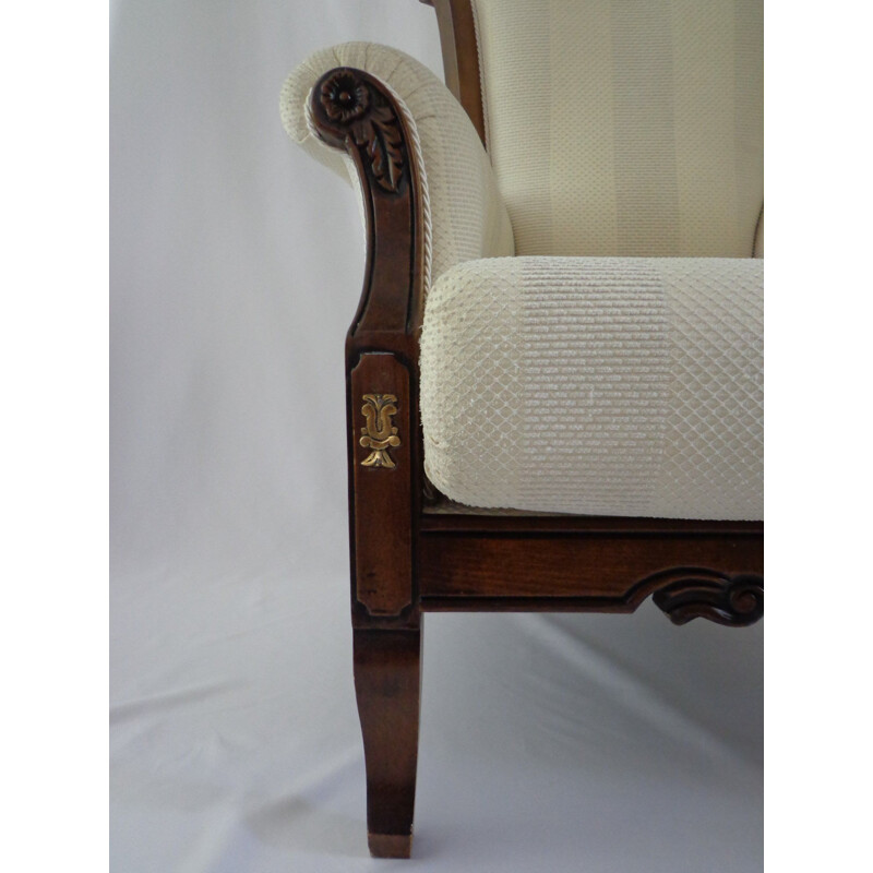 Vintage Mahogany armchair, English