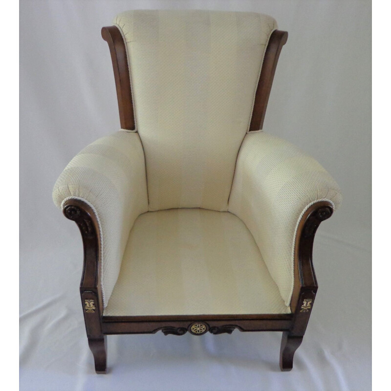 Vintage Sessel aus Mahagoni, Englisch