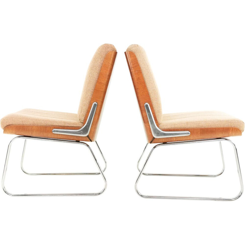 Pair of vintage office armchairs Gordon Russell 1970