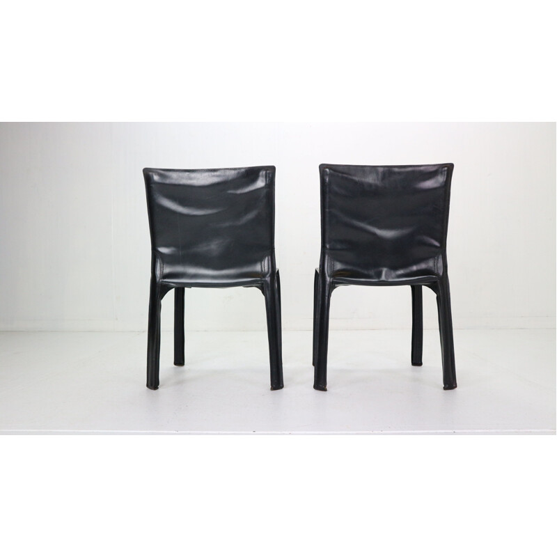 Pair of vintage room chairs Early by Mario Bellini 1970s