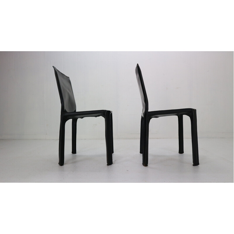 Paire de chaises vintage Early de Mario Bellini 1970