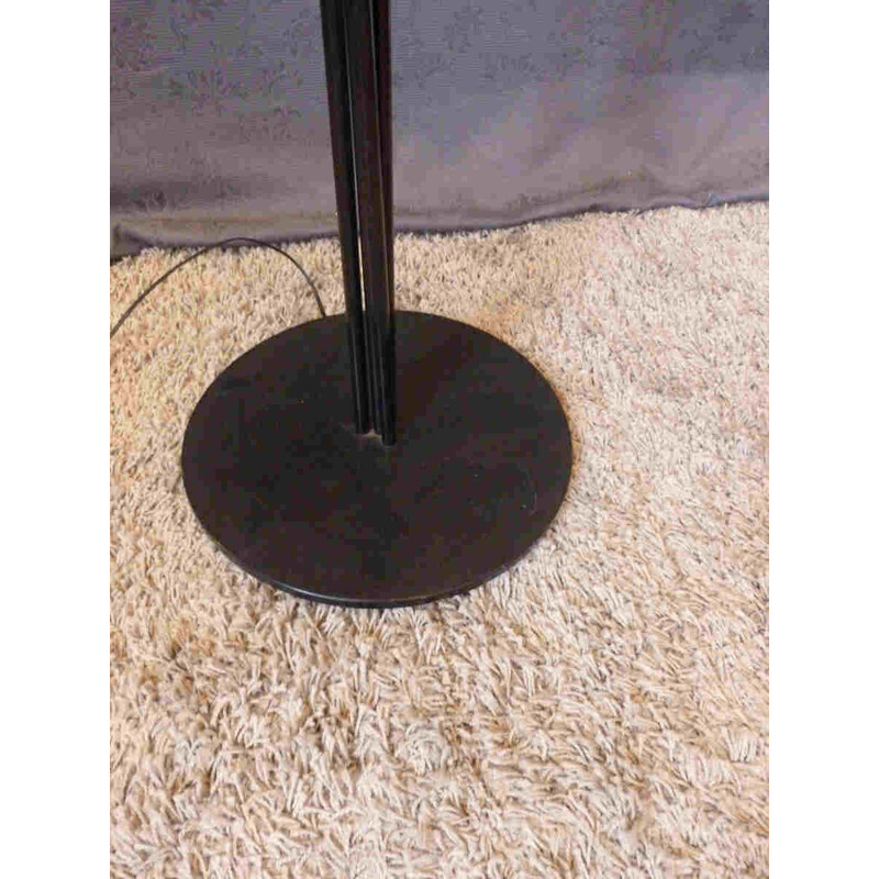 Mid century floor lamp in metal and glass - 1960s