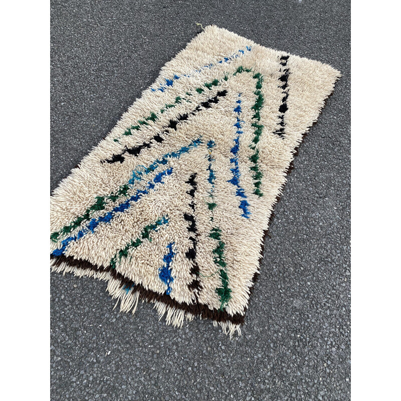 Vintage Berber carpet Azilal