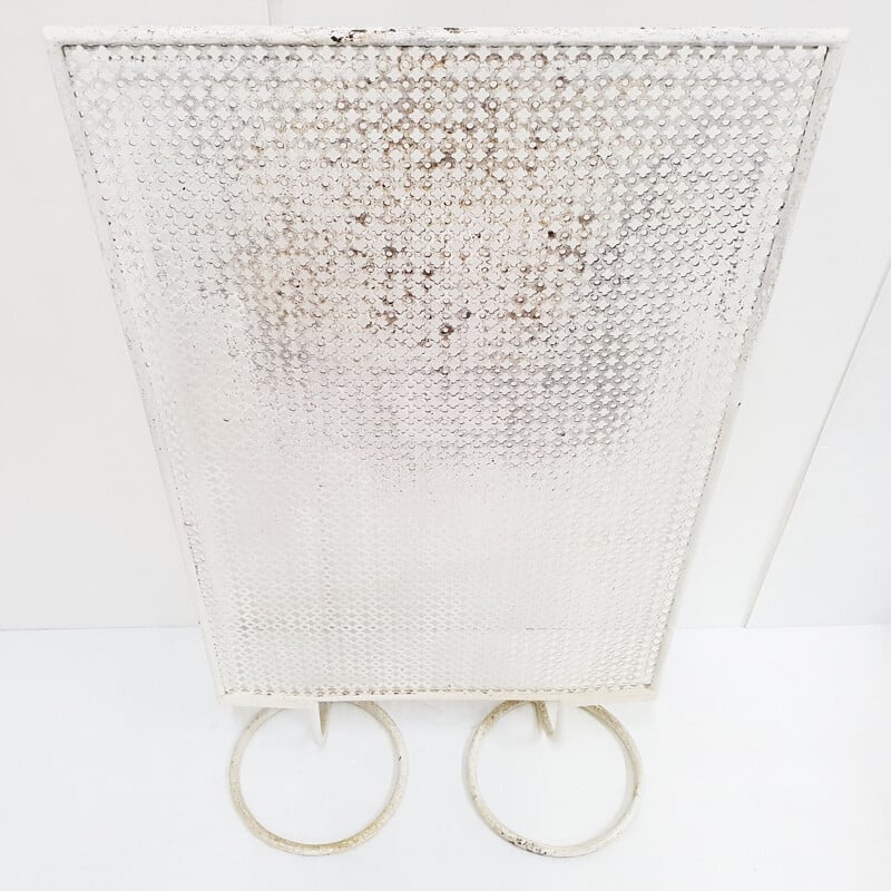 Vintage divider in perforated sheet 1950s