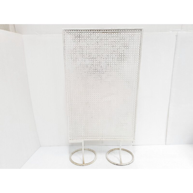 Vintage divider in perforated sheet 1950s