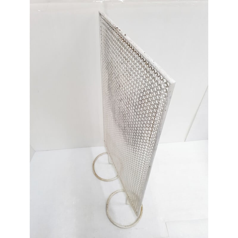 Vintage divider in perforated sheet 1950s