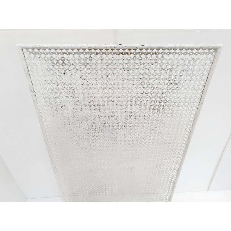 Vintage divider in perforated sheet 1950s