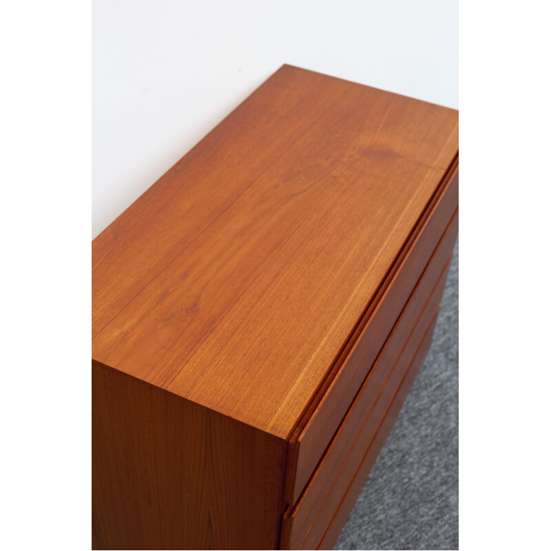 Pair of vintage teak chest of drawers by Arne Wahl Iversen for Vinde Modelfabrik
