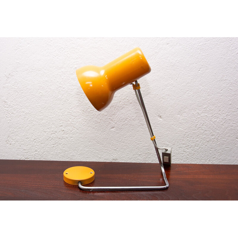 Vintage wand- of tafellamp van Josef Hurka 1960