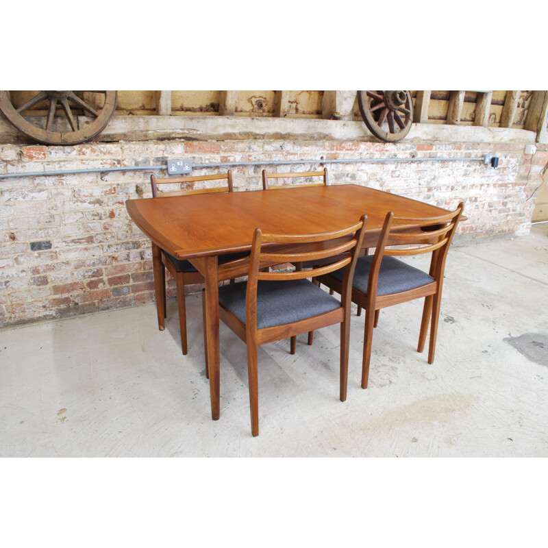 Vintage Teak Extending Dining Set by Victor Wilkins for G-Plan, UK