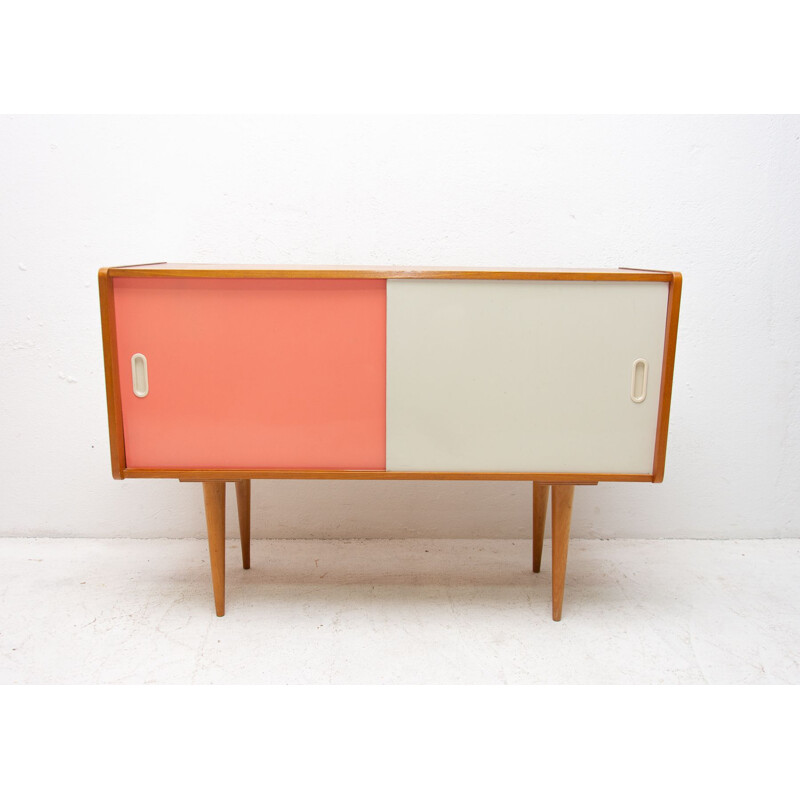 Vintage highboard by Jiří Jiroutek, Czechoslovakia 1962