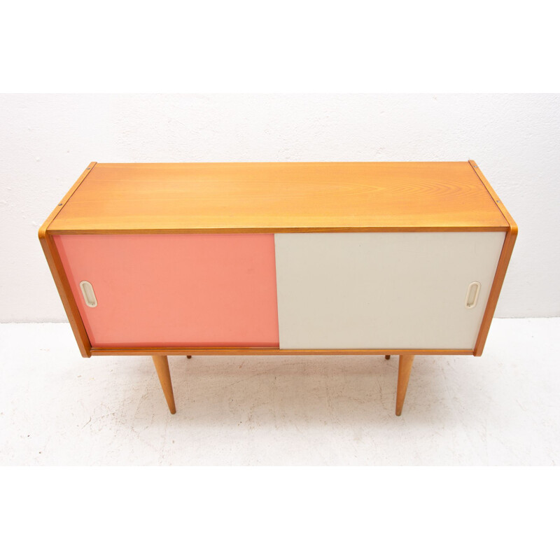 Vintage highboard by Jiří Jiroutek, Czechoslovakia 1962