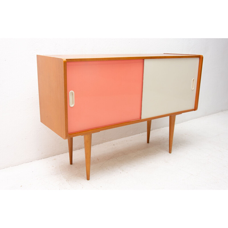 Vintage highboard by Jiří Jiroutek, Czechoslovakia 1962