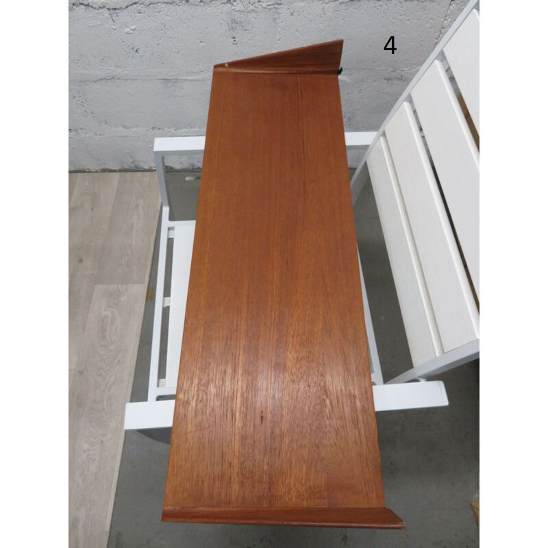 Vintage modular teak shelf system Kai Kristiansen for FM Mobler 1960s