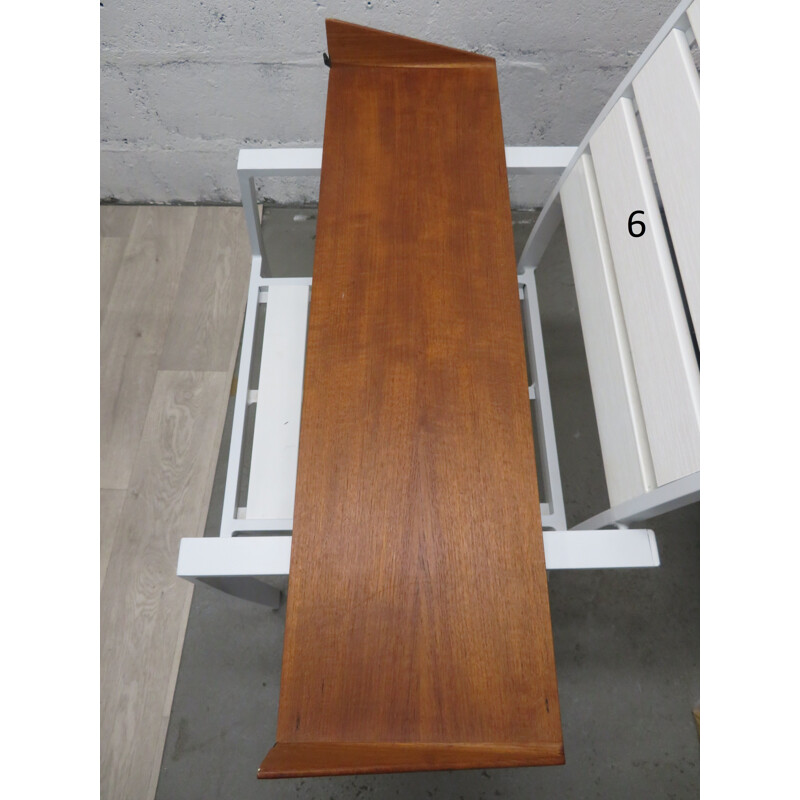 Vintage modular teak shelf system Kai Kristiansen for FM Mobler 1960s