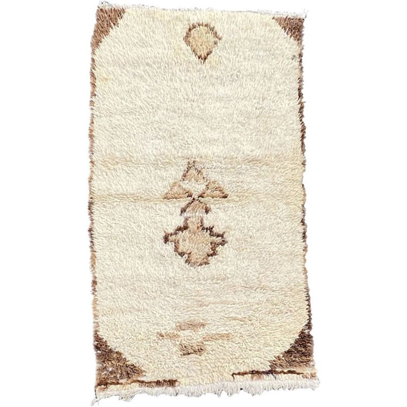 Vintage Beni Ouarain Berber Carpet