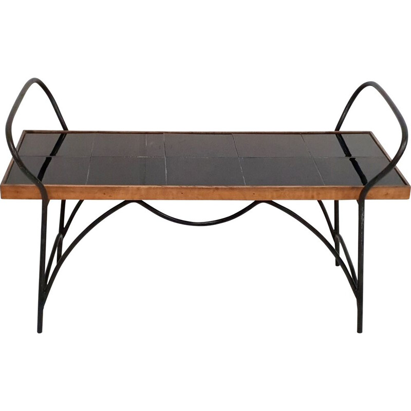 Mesa de café em cerâmica Vintage, 1950