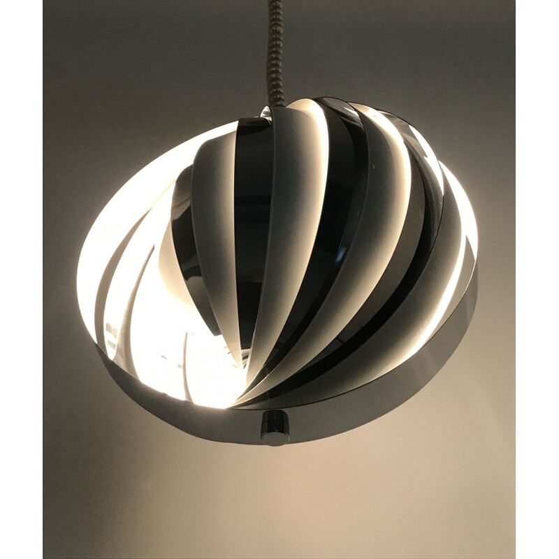 Lámpara de suspensión vintage de Verner Panton para Louis Poulsen, Dinamarca 1960