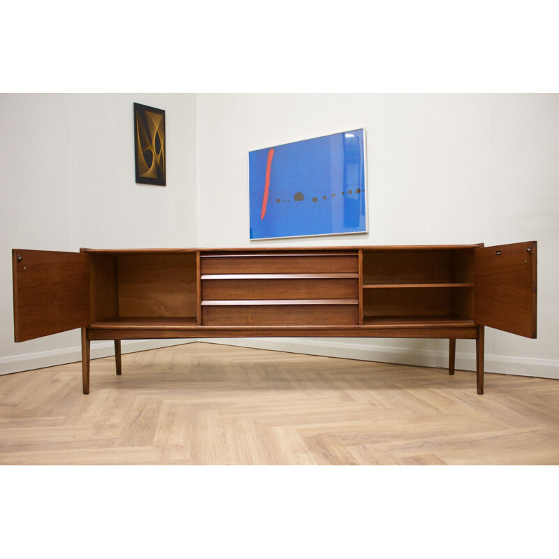 Enfilade vintage en teck De Silva par John Herbert pour Younger, Royaume-Uni 1960