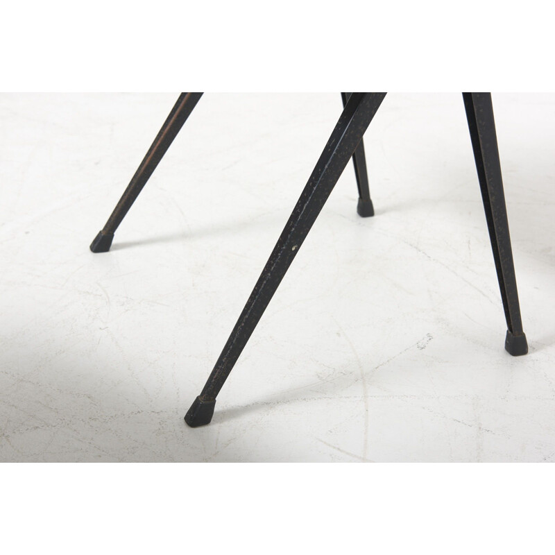 Set of 4 vintage "Result" Chairs by Friso Kramer and Wim Rietveld for Ahrend De Cirkel, Netherlands 1958s