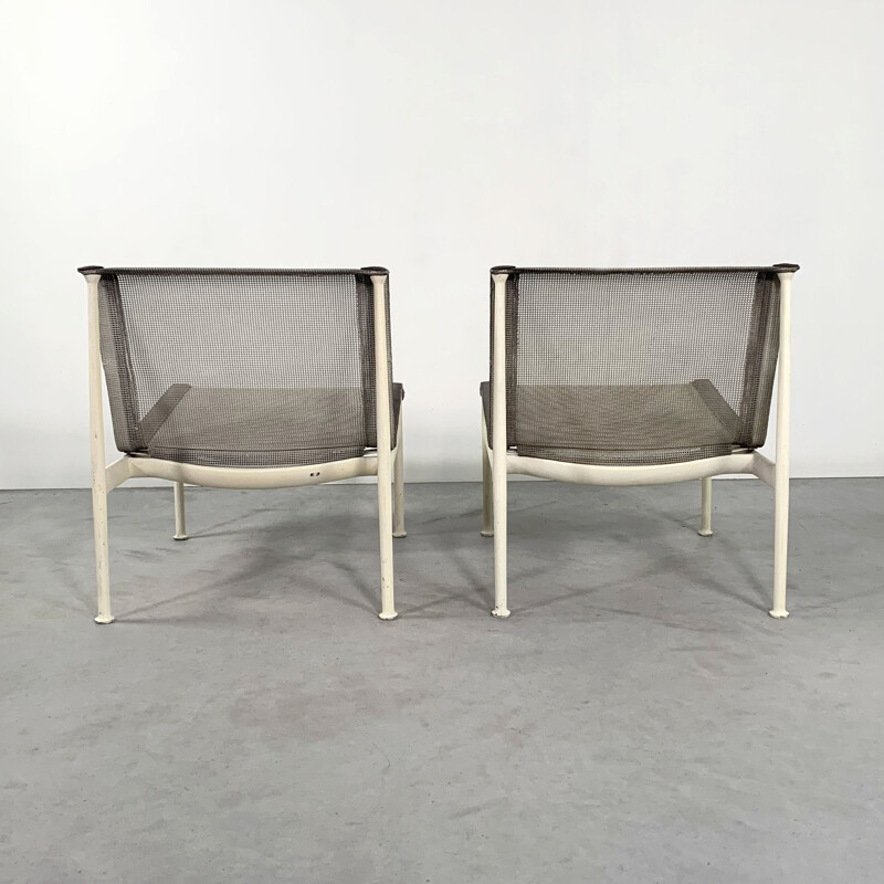 Paire de chaises vintage jardin de Richard Schultz pour Knoll 1960
