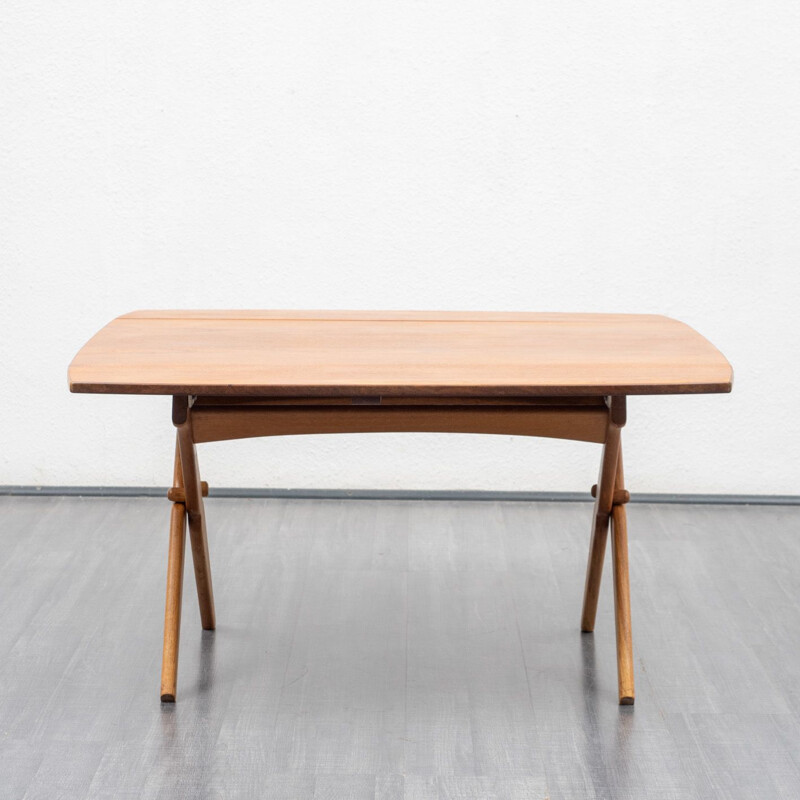 Vintage teak coffee table by A. Hovmand Olsen for Mogens Kold, Denmark 1960