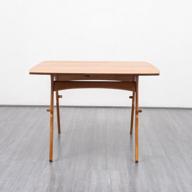 Vintage teak coffee table by A. Hovmand Olsen for Mogens Kold, Denmark 1960