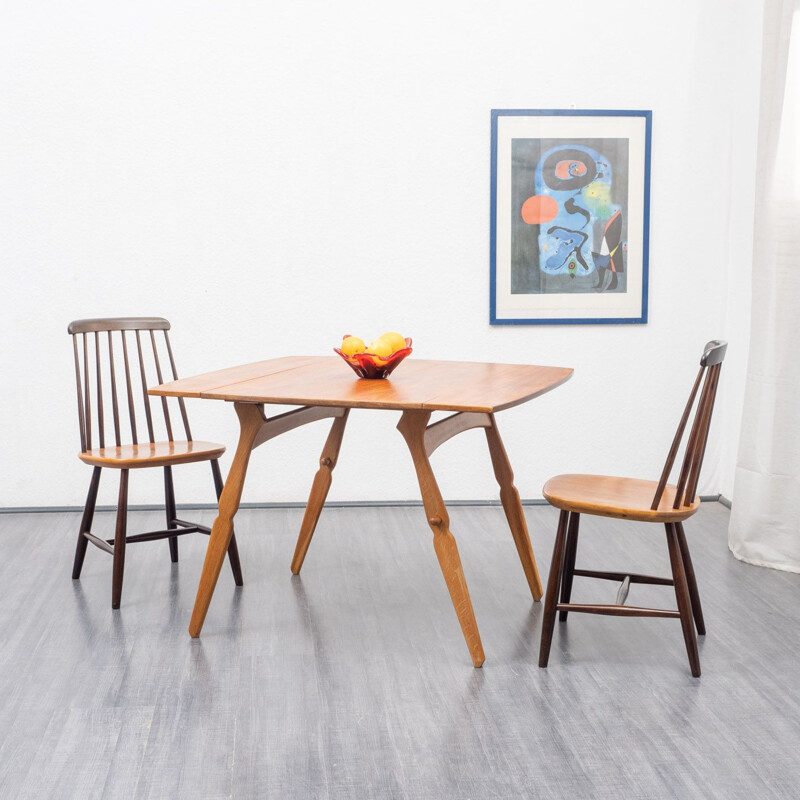 Vintage teak coffee table by A. Hovmand Olsen for Mogens Kold, Denmark 1960