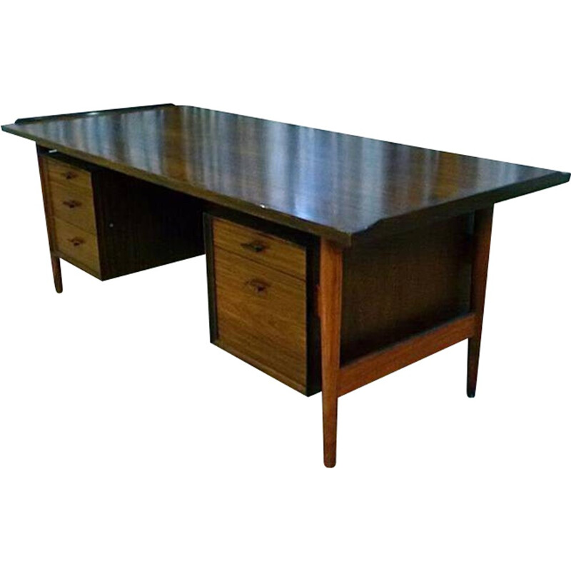 Sibast large executive desk in rosewood, Arne VODDER - 1960s