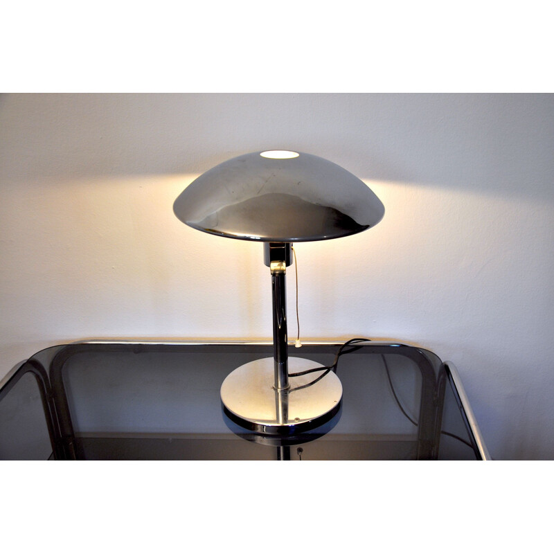 Candeeiro Vintage Mushroom da Metalarte, Espanha 1950