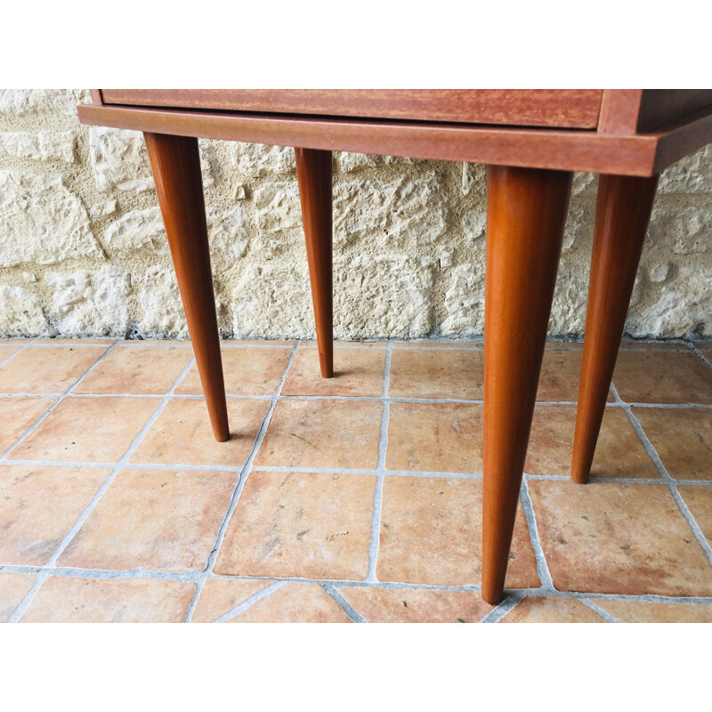 Vintage bedside table, Scandinavian 1970s