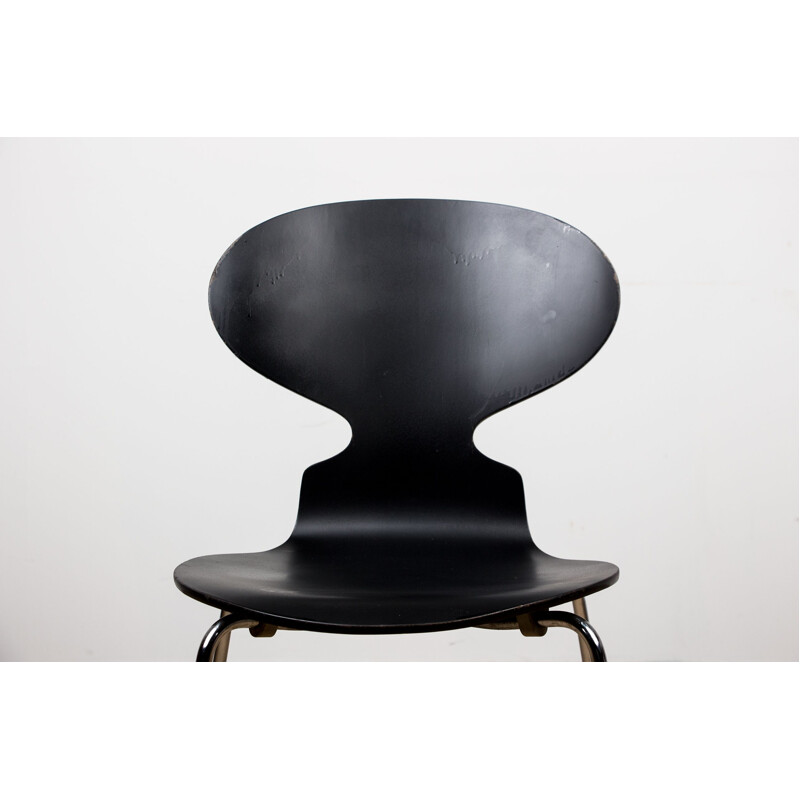Lot de 5 chaises vintage "Fourmi" à 4 pieds par Arne Jacobsen pour Fritz Hansen, Danoises 1986