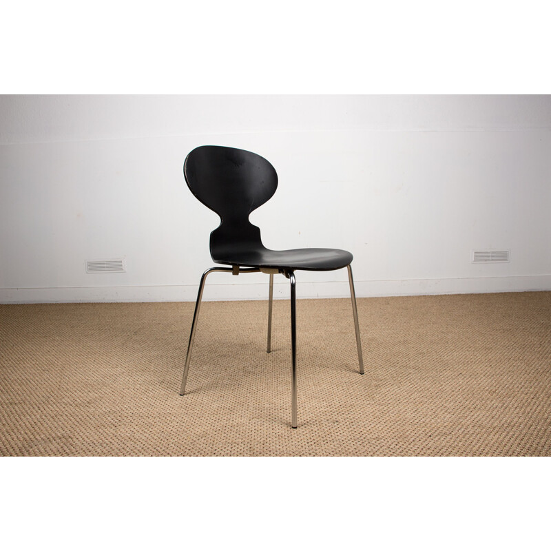 Lot of 5 vintage "Ant" 4-legged chairs by Arne Jacobsen for Fritz Hansen, Danish 1986s