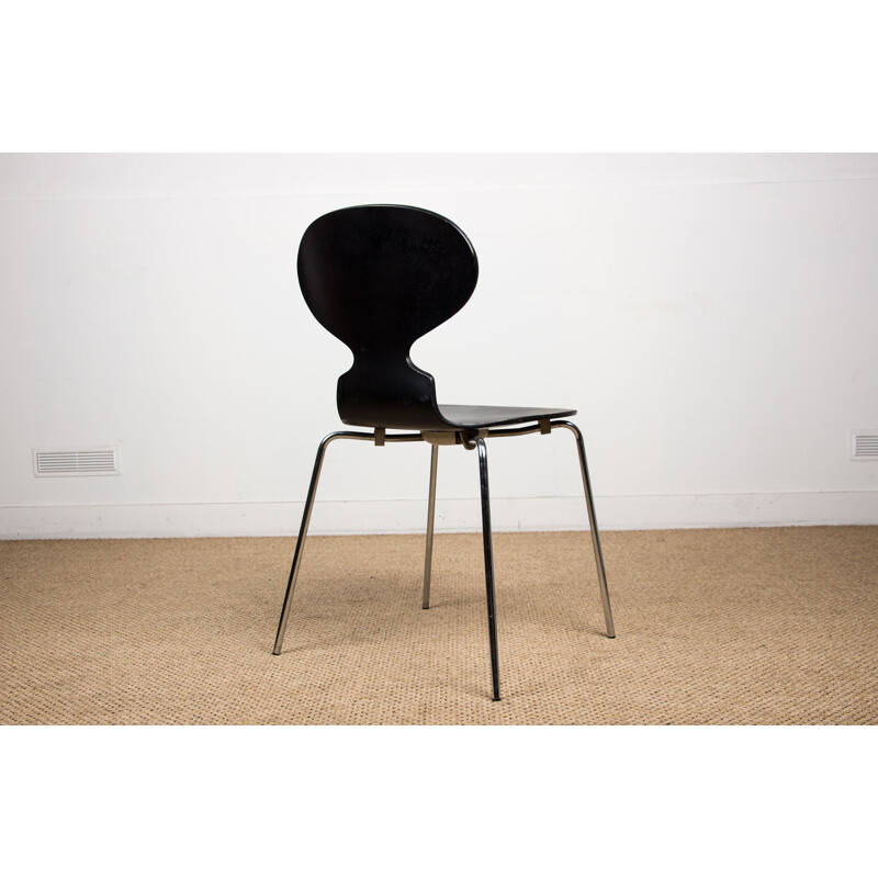 Lot of 5 vintage "Ant" 4-legged chairs by Arne Jacobsen for Fritz Hansen, Danish 1986s