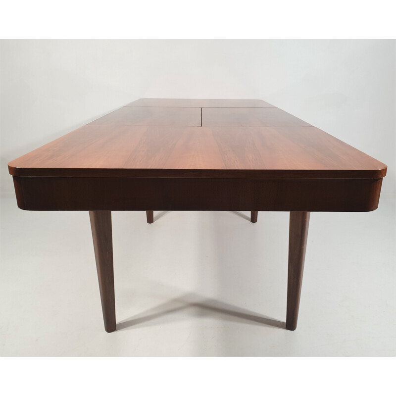 Vintage Dining Table by Jindřich Halabala for UP Závody, Czechoslovakia 1950s