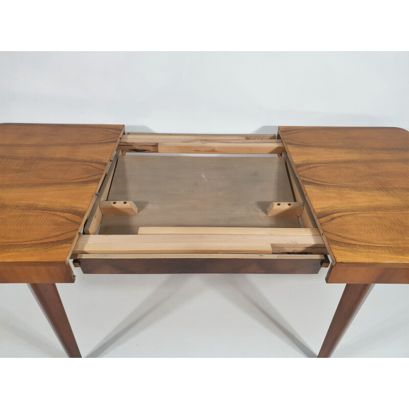 Table de salle à manger vintage par Jindřich Halabala pour UP Závody, Tchécoslovaquie 1950