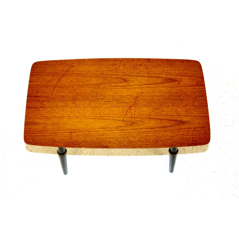 Vintage teak side table, Sweden 1950s