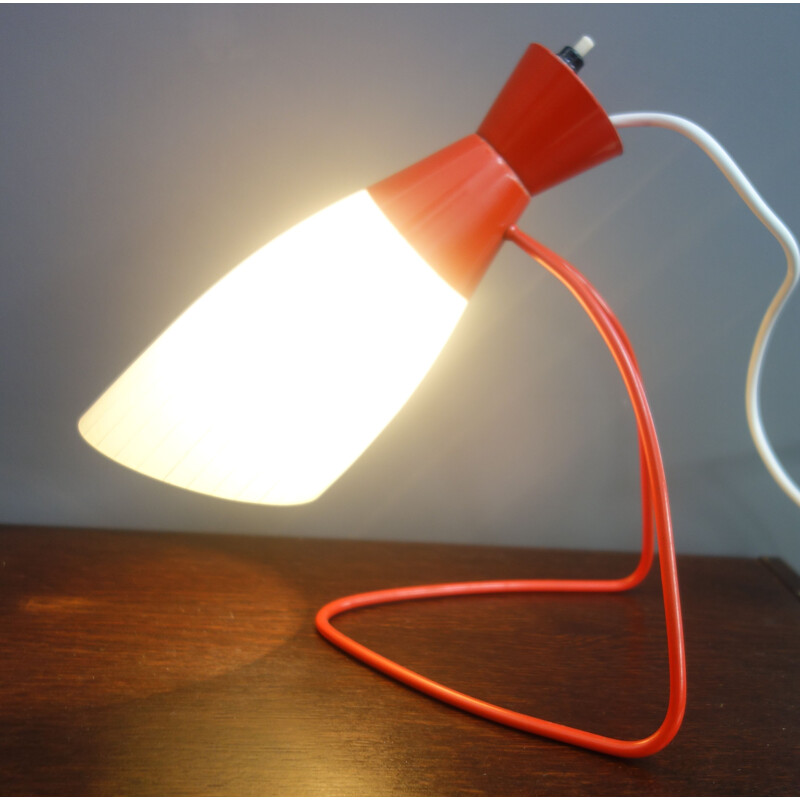 Vintage desk lamp by Josef Hurka for Napako 1960s