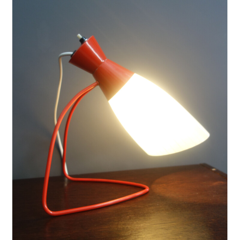 Lampe de bureau vintage de Josef Hurka pour Napako 1960