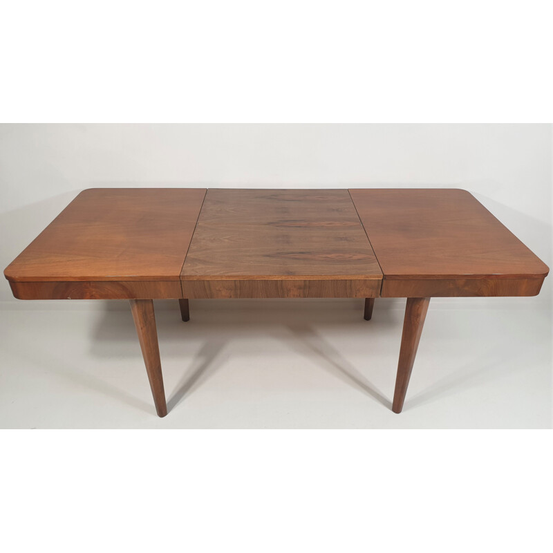 Vintage dining table by Jindřich Halabala for UP Závody, Czechoslovakia 1950