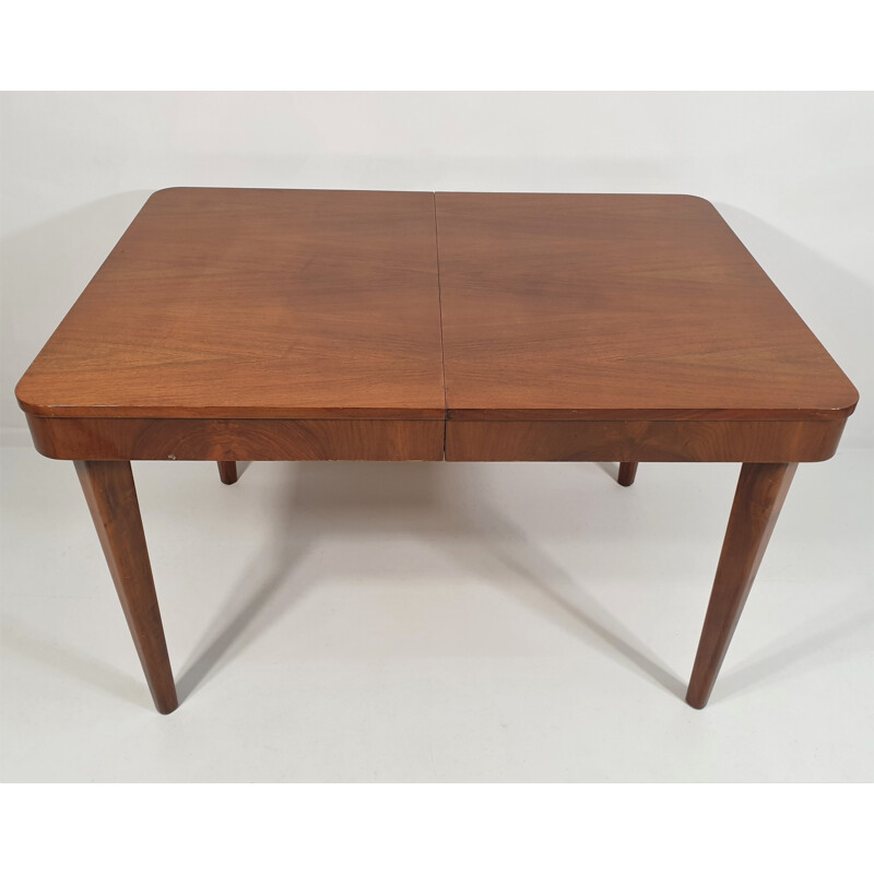 Vintage dining table by Jindřich Halabala for UP Závody, Czechoslovakia 1950