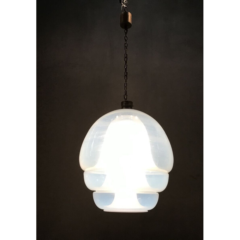 Vintage LS134 Jellyfish Murano Ceiling Lamp by Carlo Nason for Mazzega 1960s