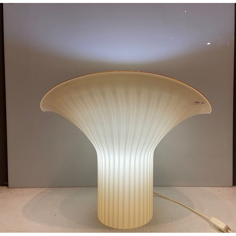 Lot de 3 lampes de table vintage par Paolo Venini pour Murano Due 1970