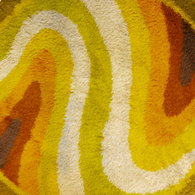 Vintage Green Desso "swirl" Carpet