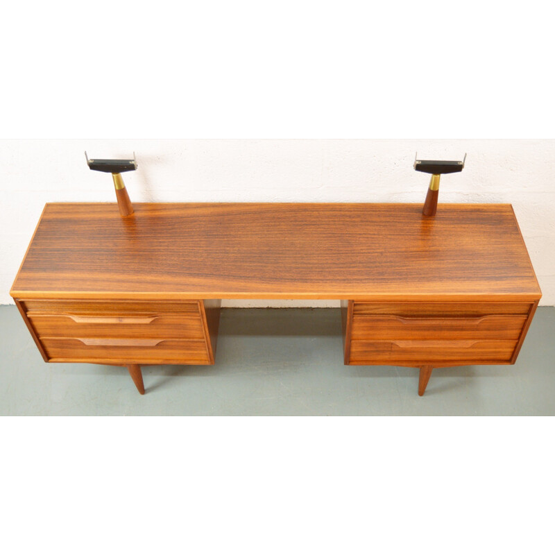  White and Newton mid-century dressing table in rosewood - 1960s