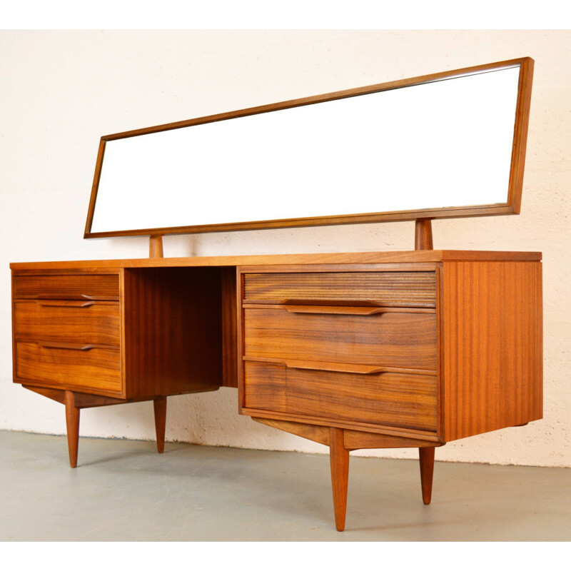  White and Newton mid-century dressing table in rosewood - 1960s