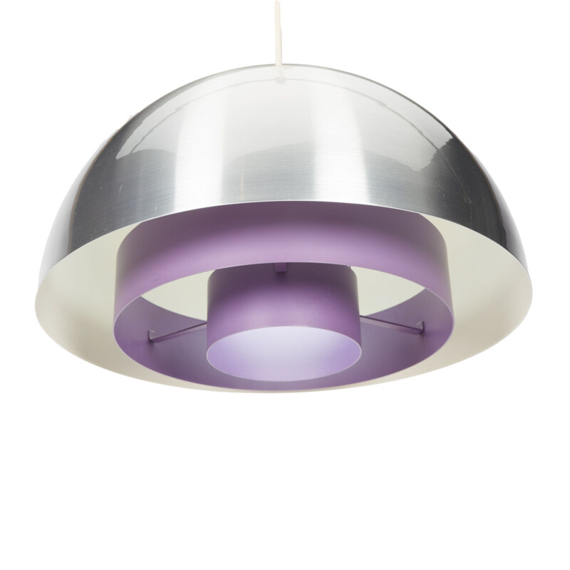 Lampe vintage Purple Milieu par Jo Hammerborg pour Fog & Morup