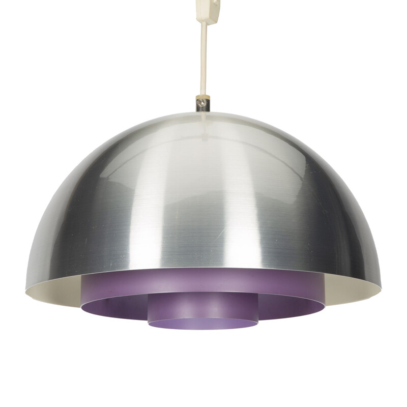 Vintage Purple Milieu Lamp by Jo Hammerborg for Fog & Morup