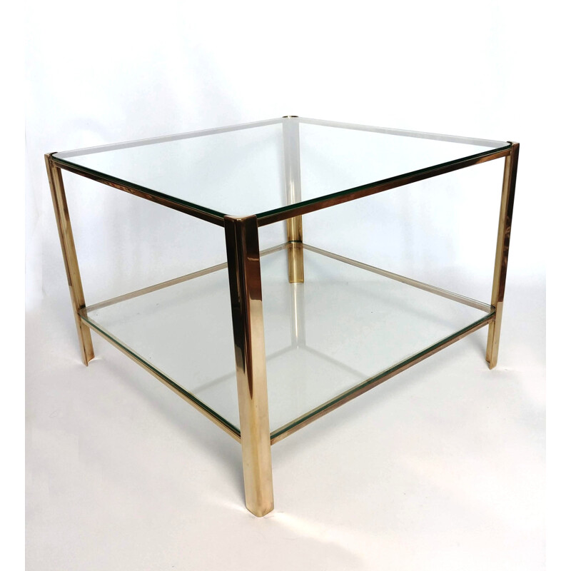 Vintage Bronze Side Table by Jacques Quinet for the Maison Malabert 1960s