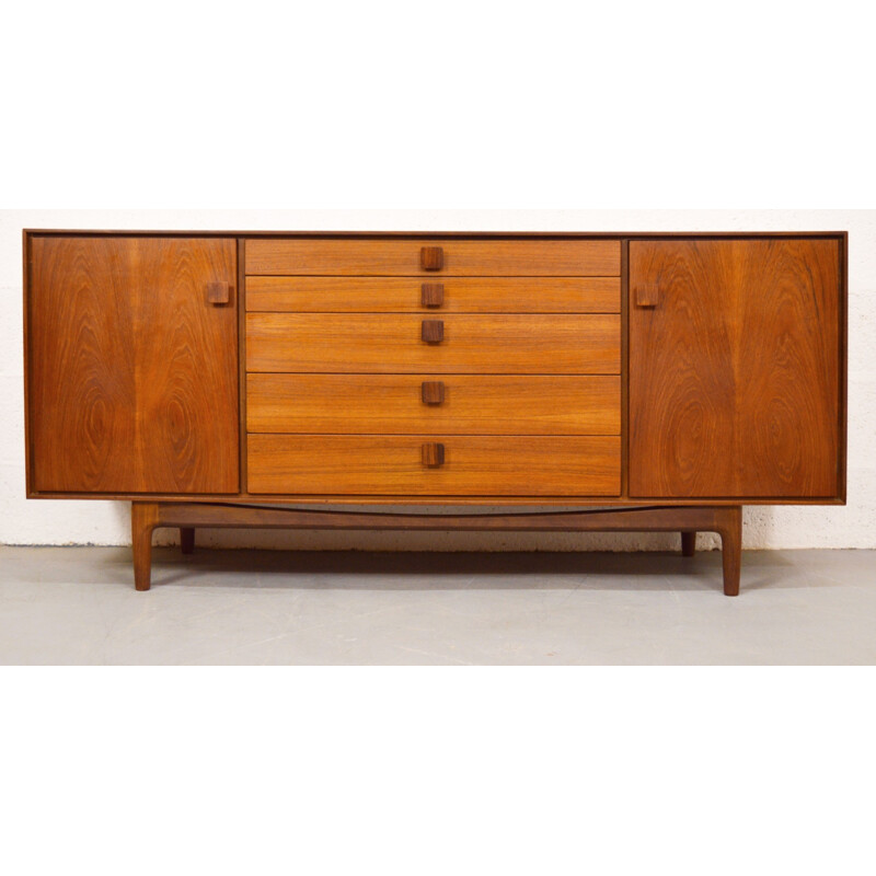 G-Plan mid-century sideboard in teak, Ib KOFOD LARSEN - 1960s